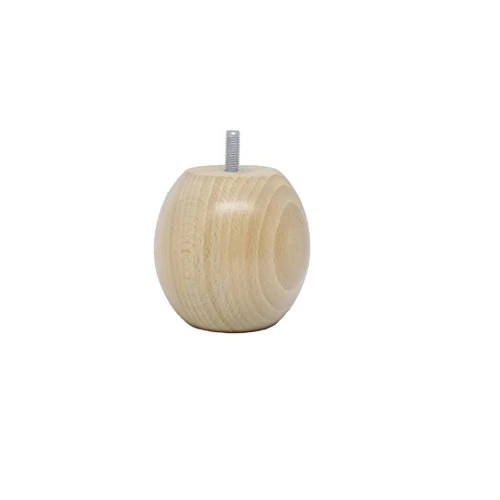 Tijdelijke aanbieding: La Fabrique de Pieds AM20170023 set van 4 bedpoten, 7 x 7,5 x 7,5 x 7,5 cm, licht gelakt hout van 16.84 € naar 16.84 € (0.00% korting)