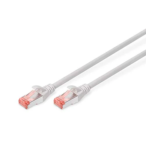 Oferta limitada: DIGITUS Cable LAN Cat 6 - 2m - Cable de red RJ45 - S/FTP Blindado - Compatible con Cat 6A y Cat 7 - Gris de 78.01 € a 1.39 € (ahorro 98.22%)