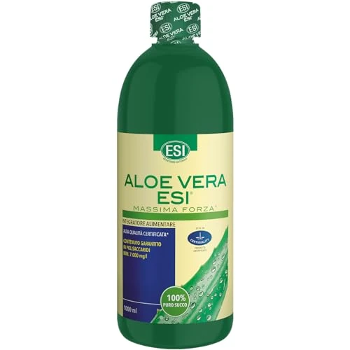 Offerta a tempo: ESI - Aloe Vera Massima Forza, Integratore Alimentare di Puro Succo Concentrato — 35% da 19,50 € a 12,70 €