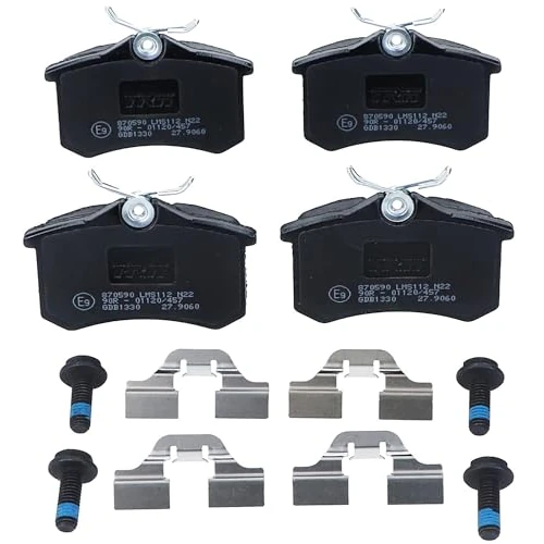 Oferta limitada: TRW GDB1330 Pastillas de Freno Juego de 4 para Seat Ibiza III (6L1) 2002-2009 Eje Trasero y Otros Vehículos de 18.53 € a 15.59 € (ahorro 16%)