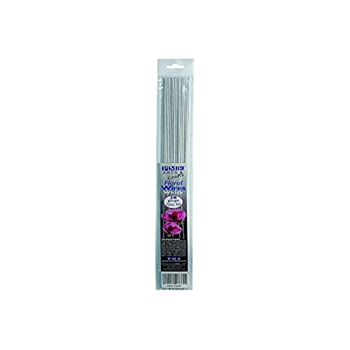 Offerta a tempo: PME - Fili di Ferro Modellabili per Fiori, Bianchi, Cal. 28, 36 cm, Confezione da 50 - 45% da 13.13 € a 7.18 €