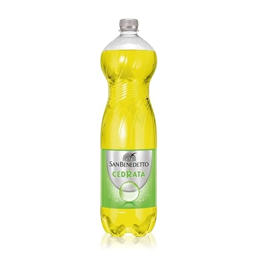 Offerta a tempo: San Benedetto Cedrata, Bevanda Gassata, 1500 ml Dissetante e Frizzante, a Basso Contenuto di Zuccheri - 37% da 1.09 € a 0.69 €