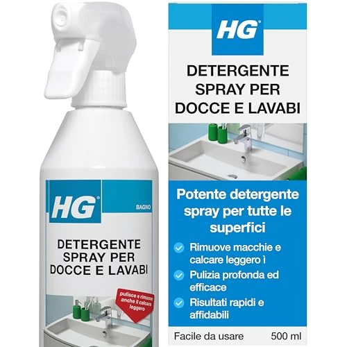 HG Spray voor douches en wastafels, voor dagelijks gebruik, 500 ml (147050108)