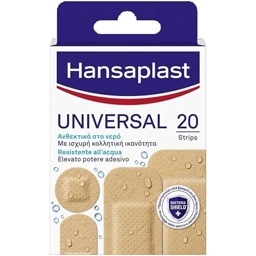 Hansaplast assortiment, 20 stuks 45906 - pleisters, bandages en gaas