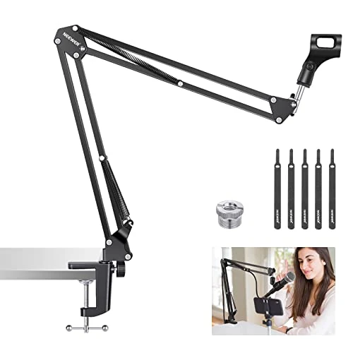 Offerta a tempo: NEEWER Braccio per Microfono, Supporto per Microfono con Braccio - 0.00% da 24.99 € a 24.99 €