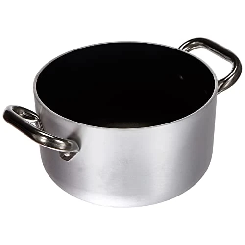 Offre limitée : Pentole Agnelli Platinium Casserole Haute en Aluminium avec 2 poignées en Acier Inoxydable, argenté 18 l Argent de 39.84 EUR à 39.84 EUR (remise 0%)