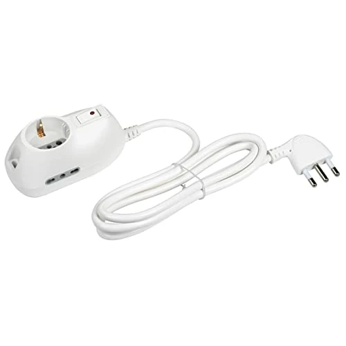 Zeitlich begrenztes Angebot: Bticino 3693db Steckdosenleiste 3-Fach mit beleuchtetem Schalter, weiß von 11.11 € auf 11.11 € (0.00% Rabatt)