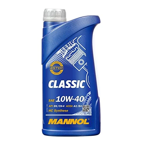 Oferta limitada: MANNOL Aceite de motor 10W-40 ContiClassic aceite parcialmente sintético Aceite para motor ACEA A3/B4 API CH-4 API SN 1L de 3.91 EUR a 3.91 EUR (ahorro 0%)