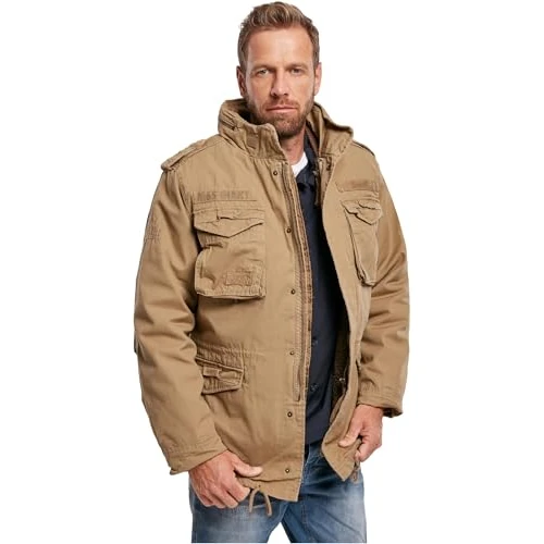 Brandit Mężczyźni M65 Giant Kurtka Zimowa, Brązowy, XL