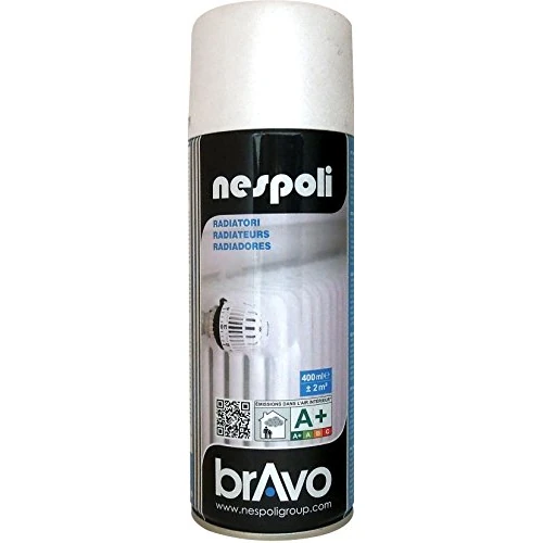 Offre limitee: NESPOLI Aérosol spécial radiateur blanc brillant 400 ml de 26.01 EUR a 26.01 EUR (economie 0%)