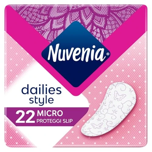 Offerta a tempo: Nuvenia Proteggi Slip Micro confezione da 22 - 41% da 2.51 € a 1.49 €