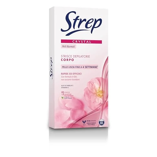 Oferta limitowana: Strep – kryształowe, Enthaarende Strips Body – 20 sztuk z 32.56 zł na 32.56 zł (oszczędź 0.00%)