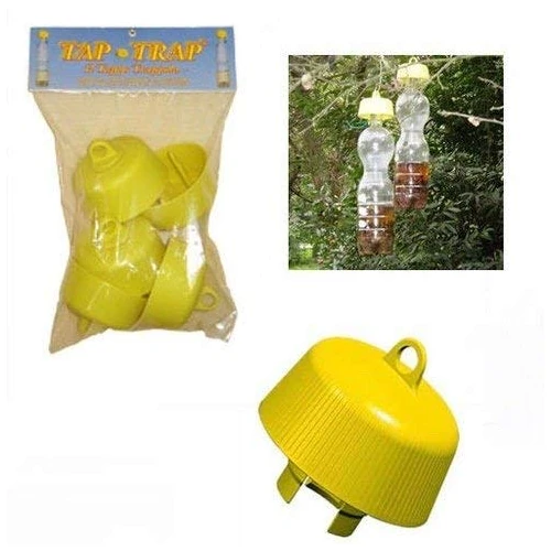 Offerta a tempo: TAP-TRAP® - Il Tappo Trappola - La Vera Esca Ecologica - Confezione da 5 Pcs - Trappola per Insetti, Mosche, Zanzare, Vespe e Calabroni - 5% da 10.99 € a 10.49 €