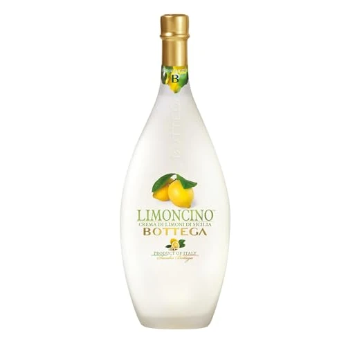 Limited-time offer: Bottega Limoncino Cream Liqueur Lemons from Sicily - 500 ml from 15.77 GBP to 15.09 GBP (save 4%)