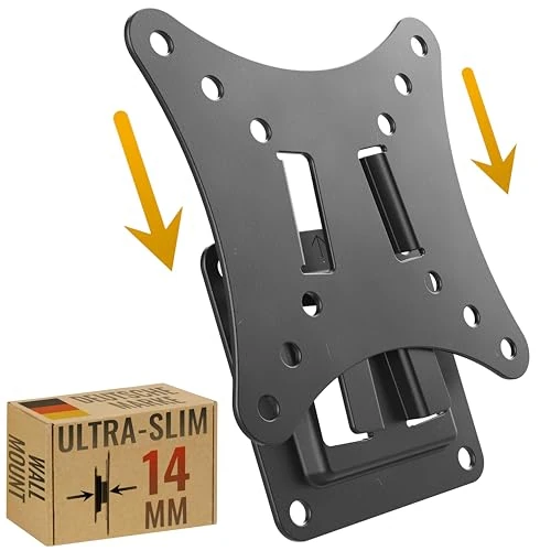 Offerta a tempo: RICOO Supporto monitor muro F0111 Fisso Slim Sottile Schermo PC 13-29" (33-74 cm) Staffa piatta universale Televisore LED/LCD VESA 50 x 50-100 x 100 - 26% da 23.99 € a 17.81 €