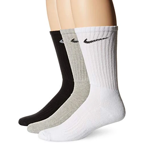 Offerta a tempo: NIKE 3ppk Value Cotton Crew-smlx, Calze Uomo, Carbon Heather/White/Black, XL - 0.00% da 10.49 € a 10.49 €