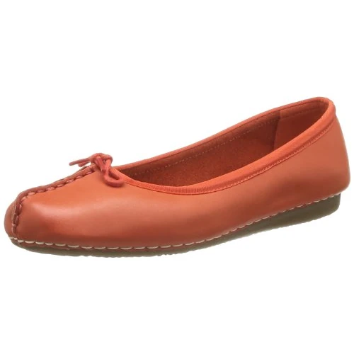 Oferta limitada: Clarks Freckle Ice, Bailarinas Mujer, Orange Leather, 37 EU de 57.77 € a 57.77 € (ahorro 0.00%)