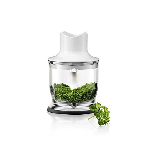 Braun Hogar MQ20 Minipimer Accesorio Minipicadora, 350 ml, Blanco