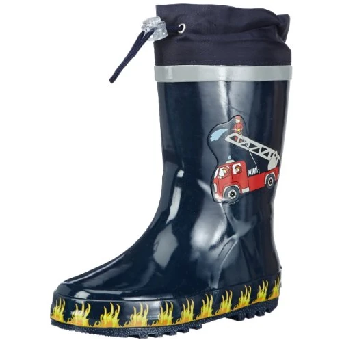 Limited-time offer: PlayshoesBoysRubberBootsFireBrigade,SizeEU28/29 from 33.00 GBP to 33.00 GBP (save 0%)
