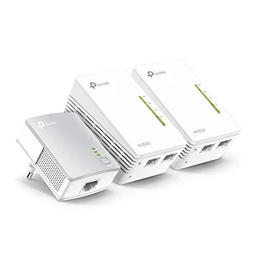 Limited-time offer: TP-Link TL-WPA4220T KIT(3 Pack) 3-Ports Powerline Adapter WiFi Starter Kit, Range Extender, Broadband/WiFi Extender, WiFi Booster/Hotspot from 91.40 £ to 91.40 £ (save 0.00%)