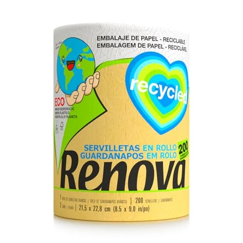 Renova Kitchen Roll Green Jumbo 2 Ply, 1 Giga Roll