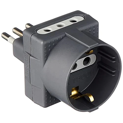 Offre limitée : Bticino s3610g Bloc d'alimentation Tris avec 1 2 Prises Schuko, 10 A, Couleur Anthracite de 7.50 € à 7.50 € (0.00% de remise)