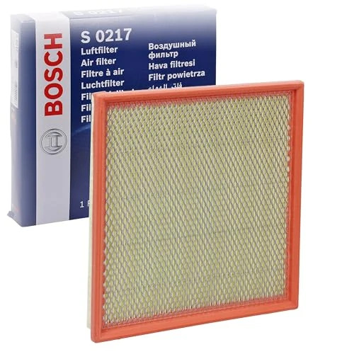Offerta a tempo: Bosch Filtro Aria per Auto S0217 - Trattiene le particelle solide all'esterno della presa d'aria - Resistente all'umidità ed altamente resistente alla trazione - 5% da 16.72 € a 15.94 €