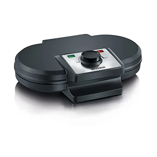 Offre limitée : SEVERIN Gaufrier Duo 1 200 W, Appareil à gaufres au revêtement antiadhésif pour deux norvégiennes moelleuses et croustillantes, Machine à design compact, noir, WA 2106 de 49.99 € à 42.00 € (16% de remise)