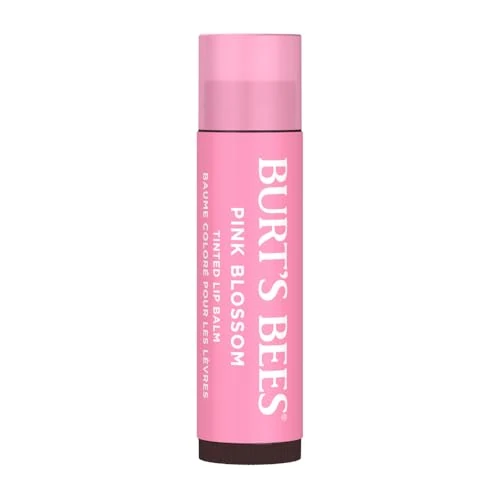 Limited-time offer: Burts Bees 100% Natural Tinted Lip Balm, Pink Blossom with Shea Butter & Botanical Waxes 1 Tube from $7.20 to $7.20 (save 0.00%)