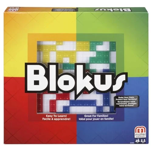 Offerta a tempo: Mattel Games Blokus - Gioco di Strategia - Tabellone con 21 Pezzi Colorati Rossi — 23% da 23,50 € a 17,99 €