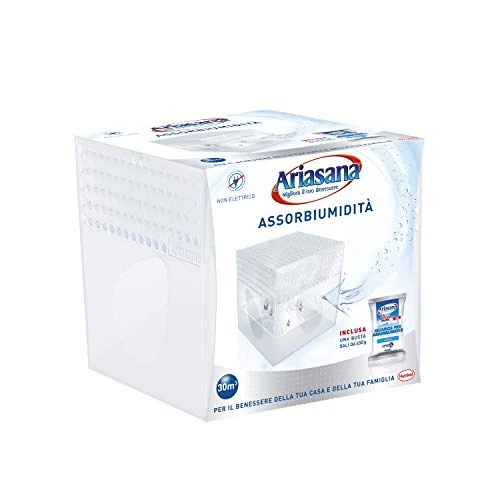 Offerta a tempo: Ariasana Kit Mini Deumidificatore, Assorbi umidità fino a 30 m² — 30% da 11,90 € a 8,29 €