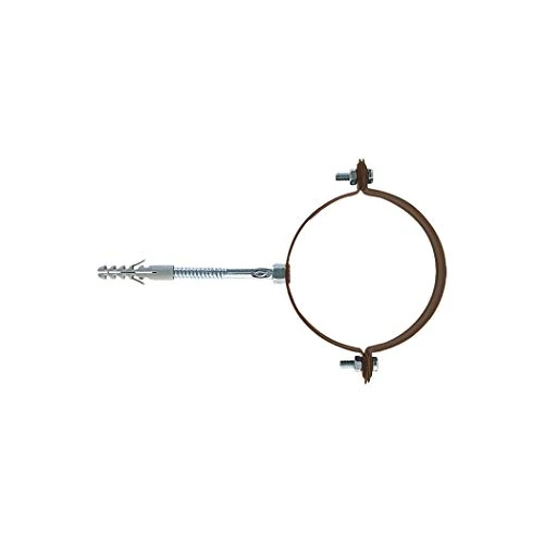 Offerta a tempo: Fischer SCP 1 pz Collare Fermatubi per Grondaie e Pluviali, Sezione Circolare, Diametro 80 mm, Marrone testa di moro, Completo di Vite e Tassello S 10mm, 501301 - 54% da 4.90 € a 2.23 €