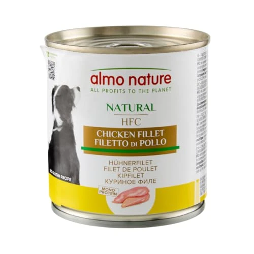 Zeitlich begrenztes Angebot: Almo Nature HFC Natural - Nassnahrung für Hunde mit Hühnerfilet ursprünglich Lebensmittelqualität und Werden jetzt für Hundenahrung erwendet. von 37.38 € auf 37.38 € (0.00% Rabatt)