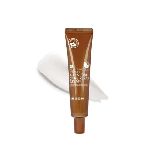 Tijdelijke aanbieding: [MIZON] ALL IN ONE SNAIL REPAIR CREAM (35ml) Korean Skincare - Anti-puistjescrème met slakkenslijmextract - Anti-aging en hydraterend van 18.00 € naar 18.00 € (0.00% korting)