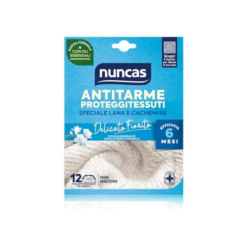 Offerta a tempo: Nuncas Antitarme forte delicato fiorito 12 foglietti - 29% da 7.06 € a 4.99 €