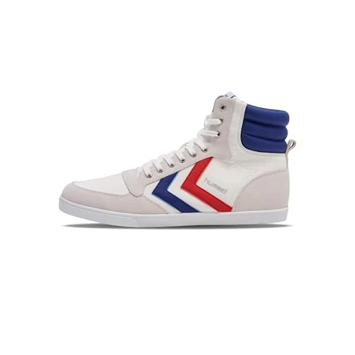 Offerta a tempo: hummel Slimmer Stadil High, Sneaker a collo alto Unisex - Adulto, White Blue Red Gum 63 511 9228, 48 EU - 50% da 69.95 € a 34.80 €