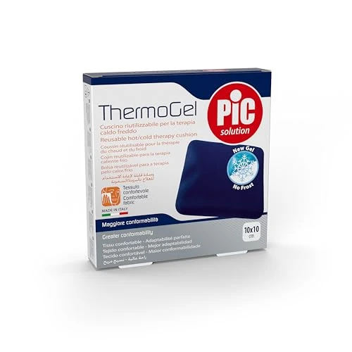 Pic Solution PIKDARE Srl Pic Coussin Thermogel Réutilisable 10 x 10 cm Chaud Froid