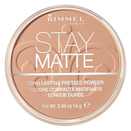 Oferta limitada: Rimmel London Polvo compacto Stay Matte – Polvo matizante de larga duración para pieles grasas y mixtas – 010 Warm Honey – 14 g de 7.26 EUR a 7.26 EUR (ahorro 0%)