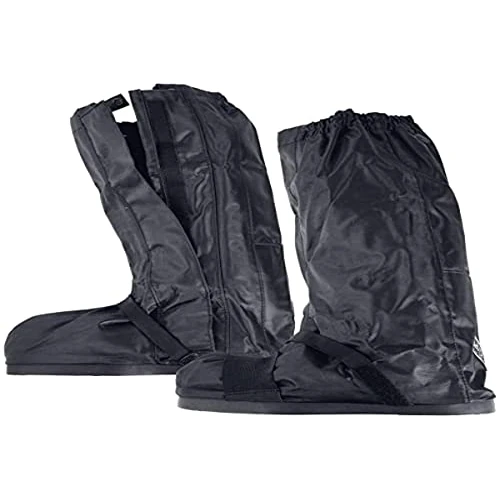 Tucano Urbano SurBotas Moto con Cremallera Lateral, Negro, 25,6 26,3