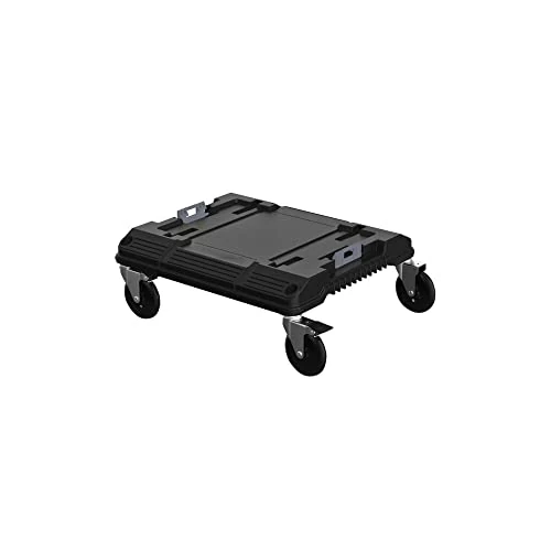 Limited-time offer: Stanley FatMax Pro-Stack Roll-Cart (extremely manoeuvrable thanks to 360° rotating wheels with parking brake, Black from 49.95 GBP to 49.95 GBP (save 0%)