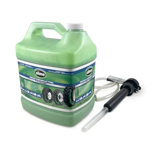 Offerta a tempo: Slime 10206-5 Sigillante Pneumatico Antiforatura con Pompa, per Trattori, Camion, Rimorchi, Veicoli Fuoristrada e Quad, Non Tossico, Flacone da 3,78 litri - 15% da 63.49 € a 53.92 €