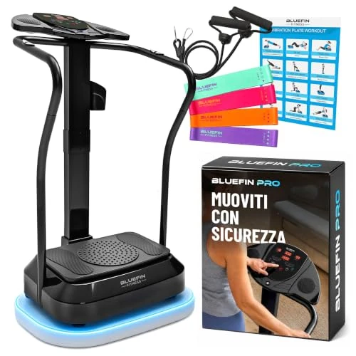 Tijdelijke aanbieding: Bluefin Fitness Trilplaat | Pro Model | Verbeterd Ontwerp Met Stille Motoren | Komt met Ingebouwde Speakers van 269.99 € naar 269.99 € (0.00% korting)