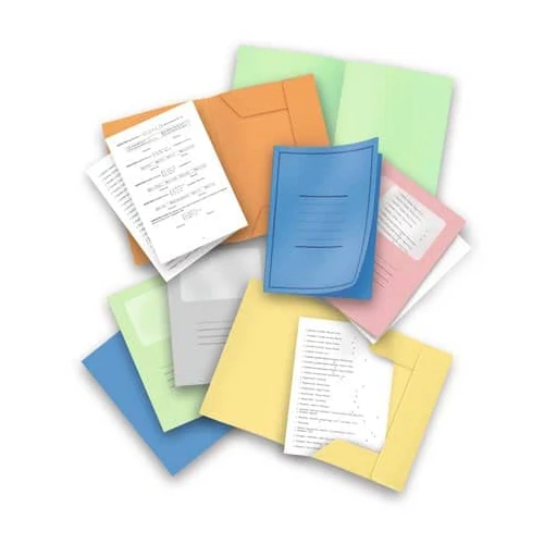 Offre limitee: Pigna, 50 chemises à dossier 3 rabats sans impression, Eco Line, 24,5x34,5 cm, 180 g, Couleur rouge de 20.99 EUR a 20.99 EUR (economie 0%)