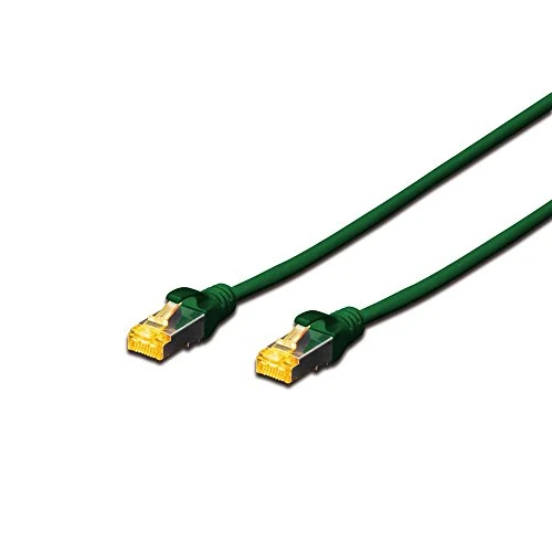 Offerta a tempo: DIGITUS Cavo LAN Cat 6A - 5 m - Cavo di rete RJ45 - S-FTP schermato - Compatibile con Cat6 e Cat7 - Verde - 40% da 13.21 € a 7.90 €