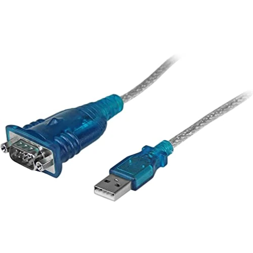 StarTech.com Adattatore da USB a seriale RS232 a 1 porta - Prolific PL-2303 - Cavo adattatore da USB a DB9 - Convertitore seriale RS232 (ICUSB232V2)