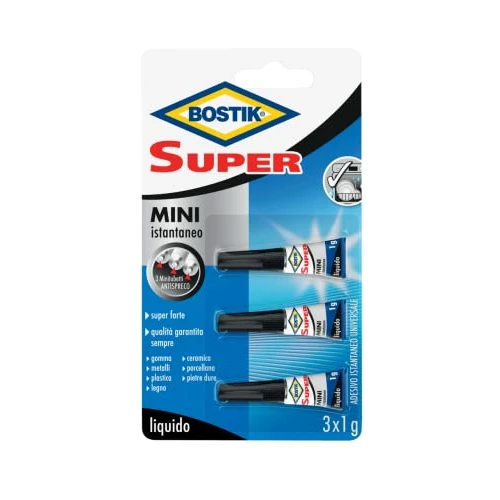 Offerta a tempo: BOSTIK - Colla Istantanea Universale - 3 Pezzi — 50% da 4,99 € a 2,51 €