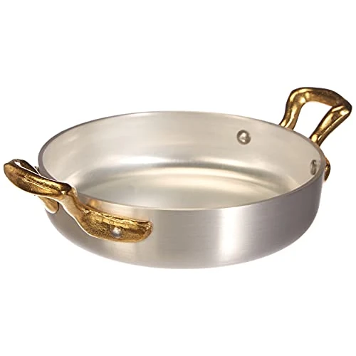 Pentole Agnelli 1932 Collection Line Omelette Pan With 2 Little Handles, Diameter 14 Cm.