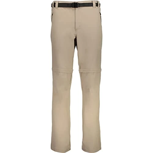 Offerta a tempo: CMP Pantaloni Zip off Elasticizzati da Uomo, Corda, 46 - 42% da 59.95 € a 34.99 €