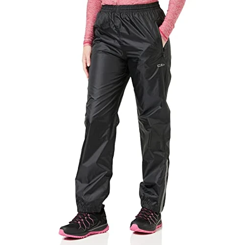 Oferta limitada: CMP Pantalón Mujer Lluvia, Negro, XXS de 22.95 EUR a 12.85 EUR (ahorro 44%)