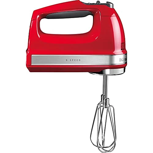 Offerta a tempo: KitchenAid Sbattitore Elettrico 9 Velocità con Accessori Rosso imperiale - 16% da 169.00 € a 142.76 €